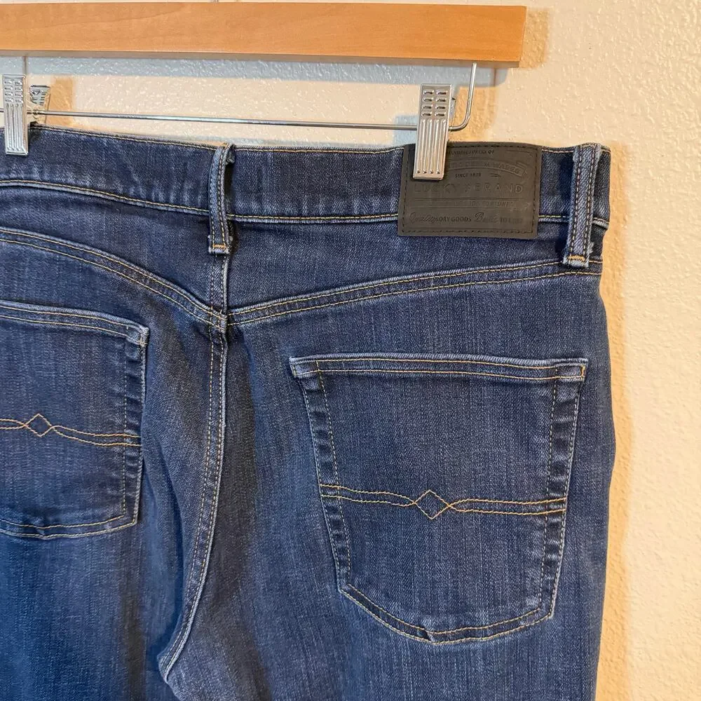 Lucky Brand 363 Vintage Straight Jeans Men's Size 33x32